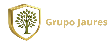 grupo jaures logo vertical