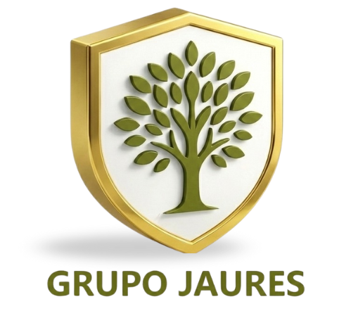 logo grupo jaures final dorado